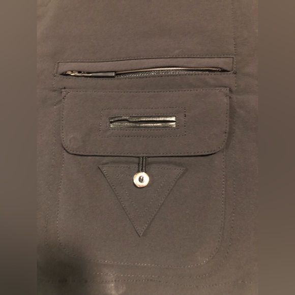 Jamie Sadock, black golf skirt with built-in shorts,front pockets,side zipper,12 - Picture 8 of 12